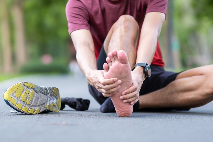 plantar fasciitis runner